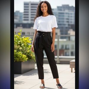 Soho Apparel Black Trousers